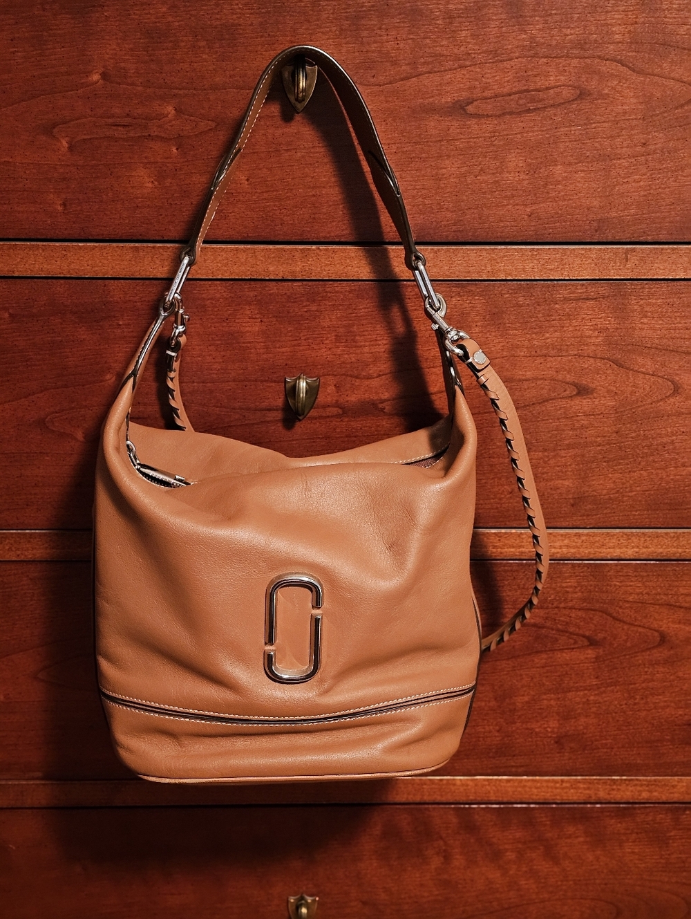 Marc Jacobs Noho Hobo Bag with Silver-tone Hardware